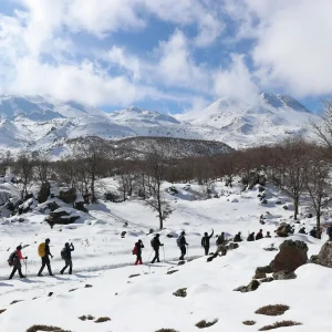 TRAD adventures Lofoten winter ski snowshoes hike 4